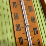 Vintage Sprite Soda Wall Thermometer Sign