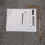 Set of 4 Vintage Thermometers in Case