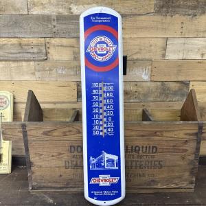 Vintage Chevrolet Dealership Advertising Thermometer