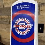 Vintage Chevrolet Dealership Advertising Thermometer