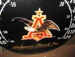 Anheuser Busch 12" Round Eagle Logo Thermometer
