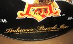 Anheuser Busch 12" Round Eagle Logo Thermometer