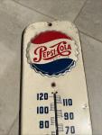 1954 Pepsi Cola Embossed Advertising Thermometer
