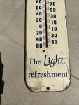 1954 Pepsi Cola Embossed Advertising Thermometer
