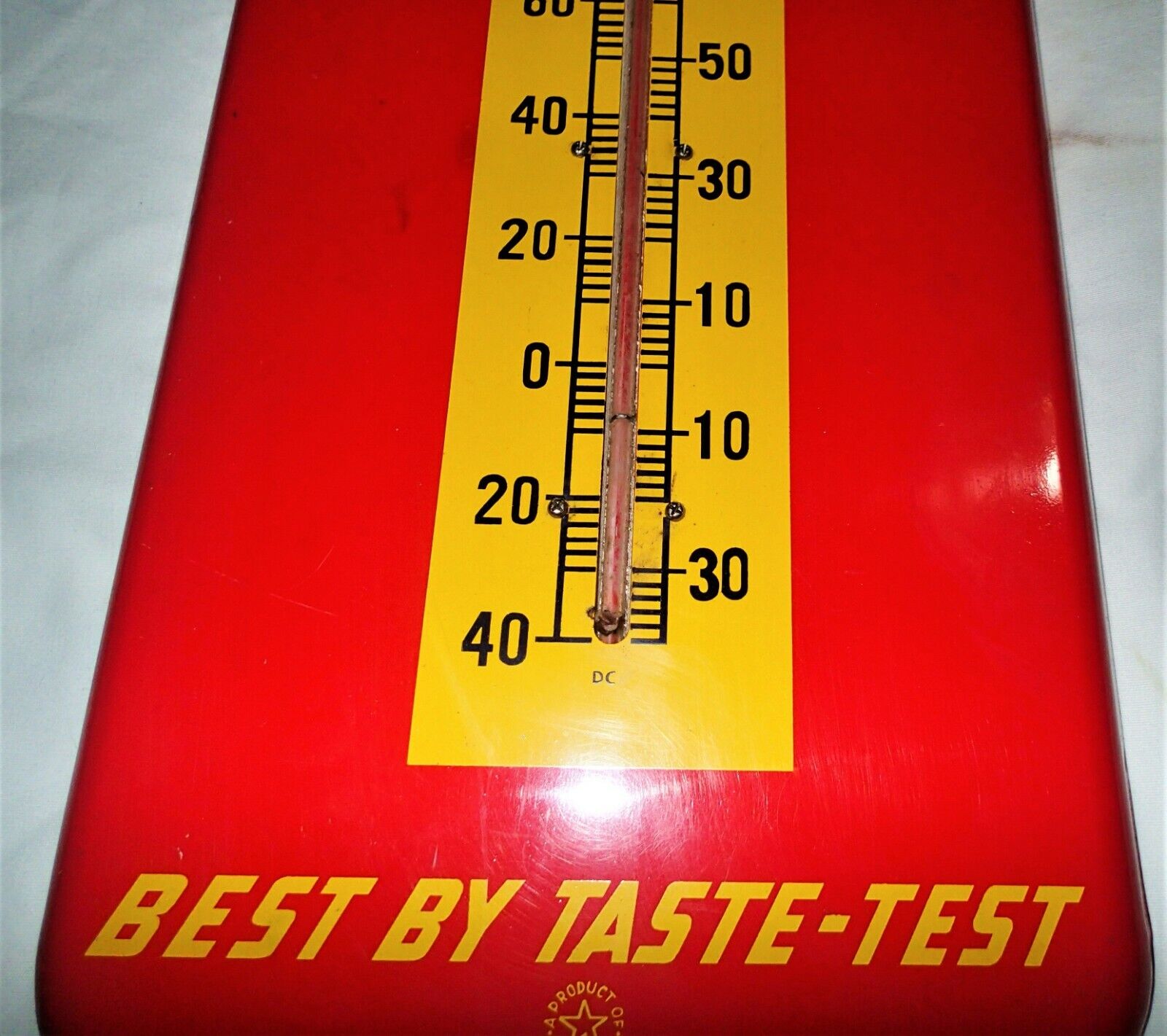 USA Royal Crown Soda Thermometer Sign