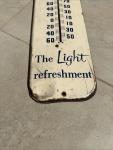 1954 Pepsi Cola Embossed Advertising Thermometer