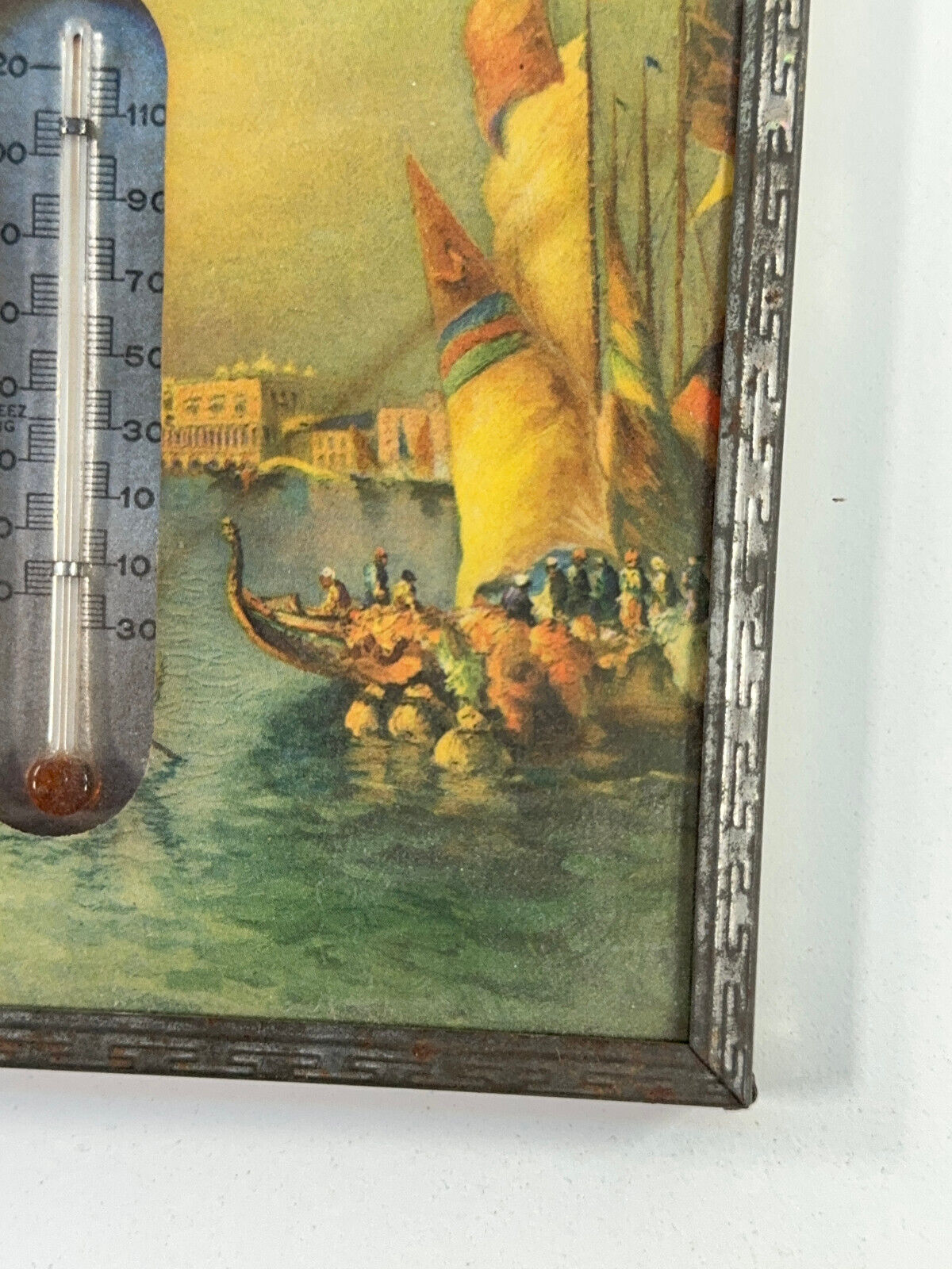W.R. Haage Jewelry Music Advertising Thermometer - Garden City KS