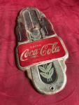 1942 Coca-Cola Double Bottle Thermometer by Robertson