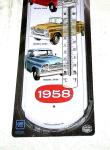 Chevrolet Chevy Vintage Metal Thermometer - 17"x5