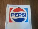 1970s Metal Pepsi Wall Thermometer Advertisement