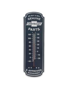 Chevrolet Steel Wall Thermometer for Man Cave