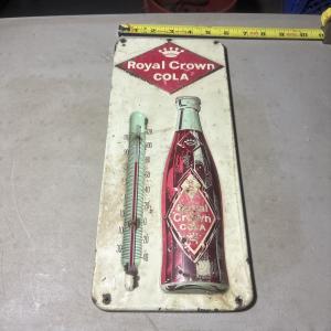 Royal Crown Cola Vintage Advertising Thermometer