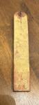 Vintage Wooden Advertising Thermometer for Home Decor