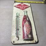 Royal Crown Cola Vintage Advertising Thermometer