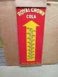 Royal Crown Cola Vintage Soda Thermometer with Box
