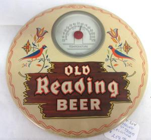 Vintage Round Beer Advertising Thermometer M-324