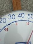Chevy 12" Round Vintage Advertising Thermometer