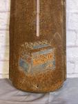 Vintage Auto-lite Battery Thermometer Metal Sign