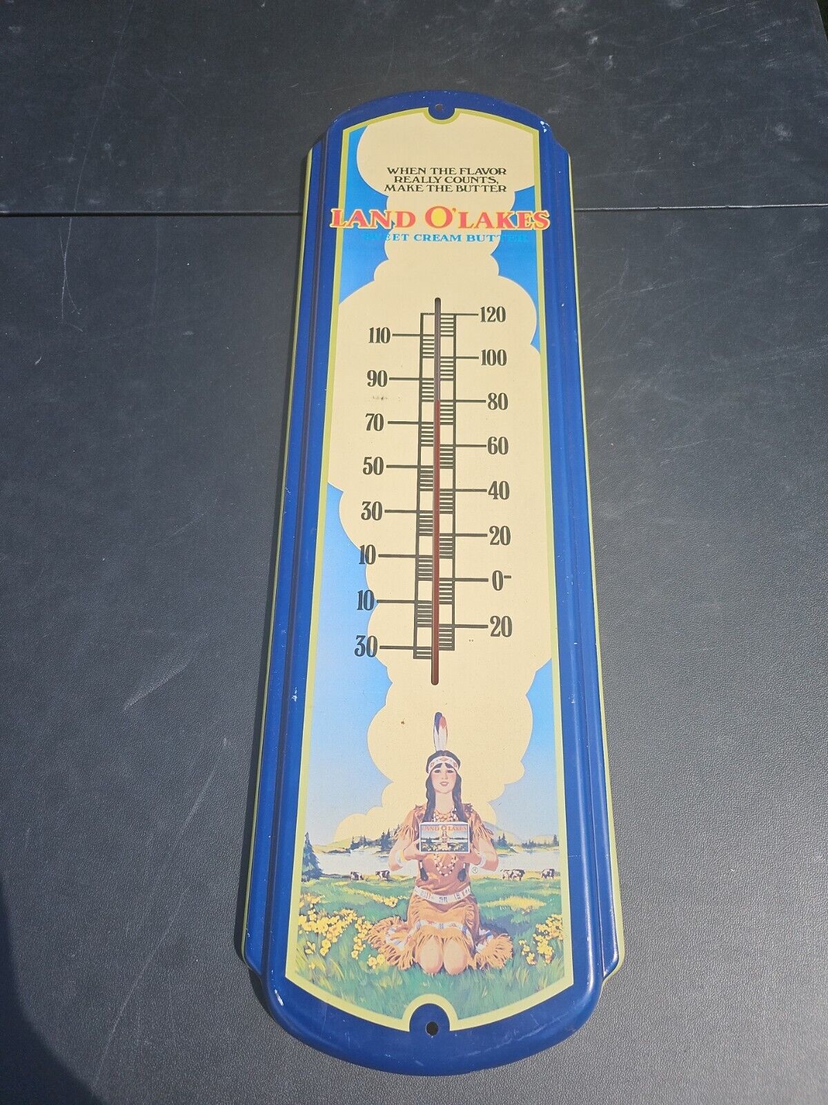 LAND O' LAKES SWEET CREAM Thermometer - Rare