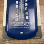 Vintage Miller Lite Beer Advertising Thermometer Sign
