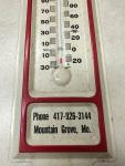 M&G Motor Supply Vintage Advertising Thermometer