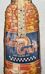 Rare Vintage SUN CREST Orange Soda Thermometer Sign