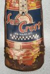 Rare Vintage SUN CREST Orange Soda Thermometer Sign