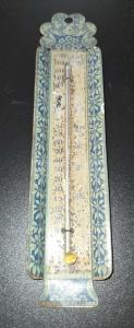 C. E. Large Brooklyn Reliable Vintage Thermometer