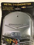 Chevrolet 1957 Belair Metal Thermometer - Vintage Style