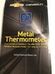 Chevrolet 1957 Belair Metal Thermometer - Vintage Style