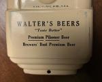 Walter’s Beers Vintage Advertising Thermometer - Pueblo
