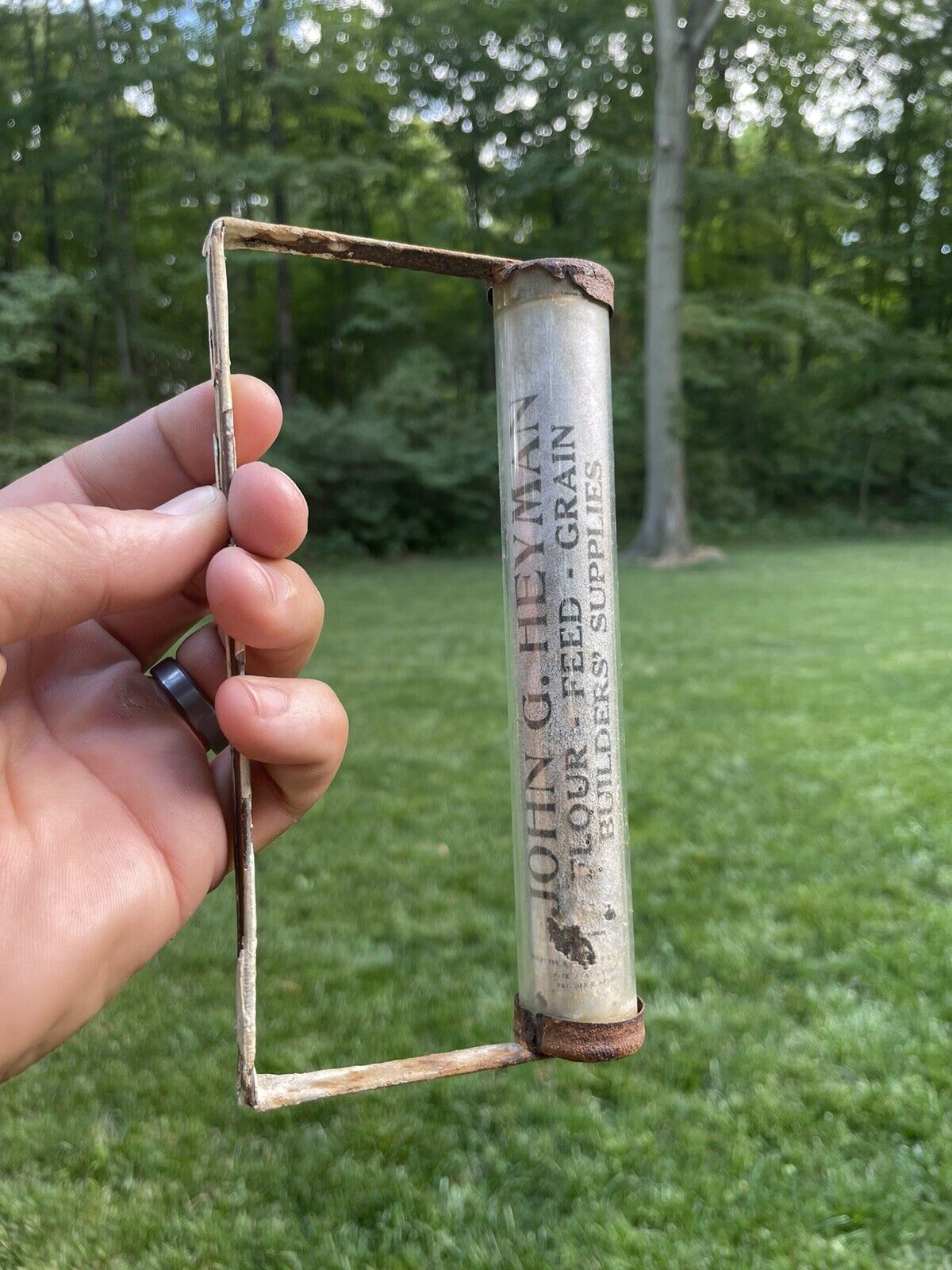 Vintage Sandusky OH General Store Thermometer