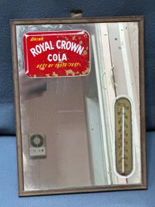 Royal Crown Cola Vintage Wall Thermometer 1950s