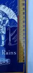 Vintage Morton Salt Advertising Thermometer Sign