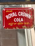 Royal Crown Cola Vintage Wall Thermometer 1950s