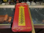 1950s Royal Crown Cola Metal Thermometer