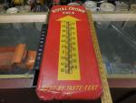 1950s Royal Crown Cola Metal Thermometer