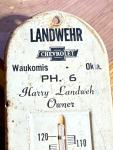 Chevrolet Vintage Advertising Thermometer - Waukomis