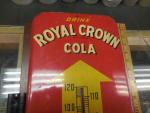 1950s Royal Crown Cola Metal Thermometer