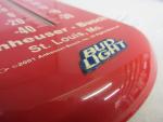 Vintage Budweiser Beer Tavern Wall Thermometer