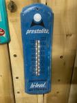 Prestolite Vintage Metal Thermometer - Gas & Oil