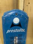 Prestolite Vintage Metal Thermometer - Gas & Oil
