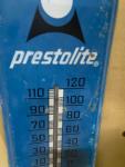 Prestolite Vintage Metal Thermometer - Gas & Oil
