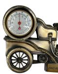 Mercedes Benz Vintage Wall Thermometer - Bronze Tone