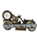 Mercedes Benz Vintage Wall Thermometer - Bronze Tone