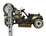 Mercedes Benz Vintage Wall Thermometer - Bronze Tone