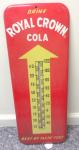 R C Cola Vintage Tin Wall Thermometer