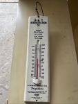 B & T Refrigeration Co Vintage Metal Thermometer