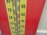 R C Cola Vintage Tin Wall Thermometer