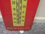 R C Cola Vintage Tin Wall Thermometer